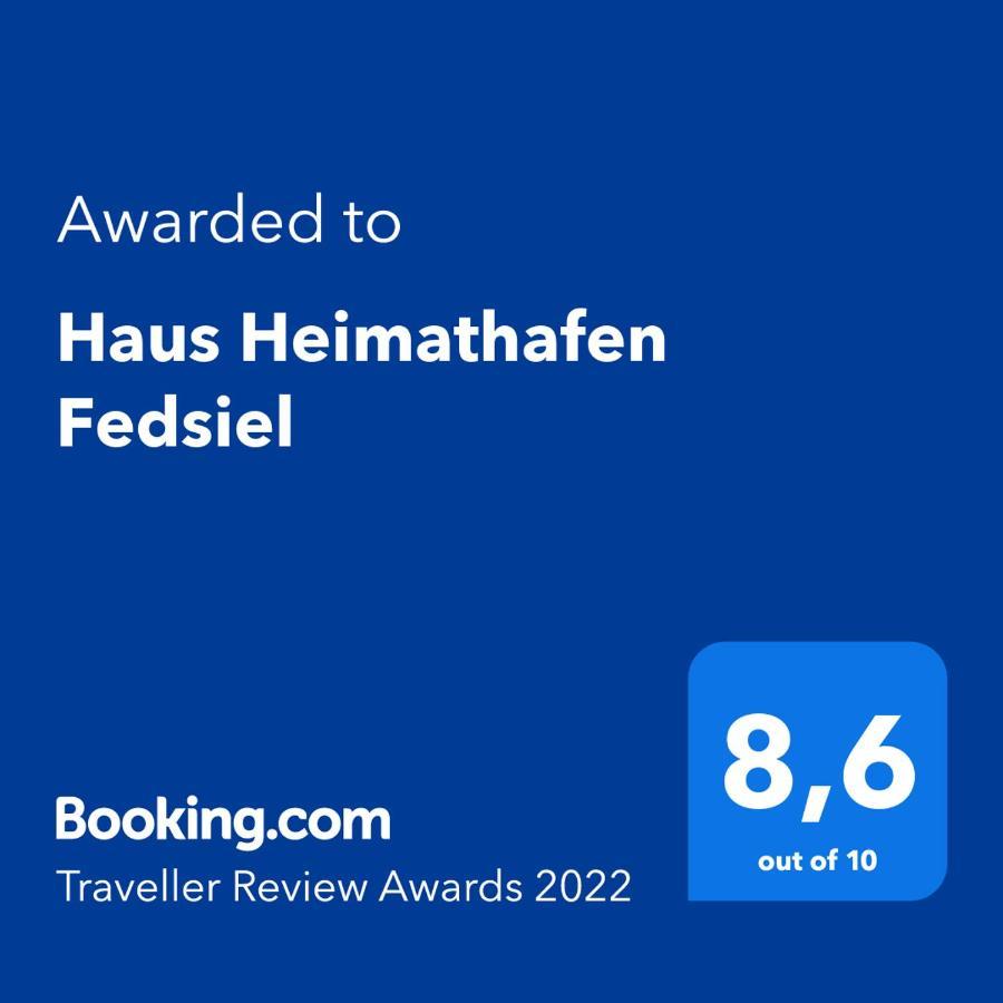 Haus Heimathafen Fedsiel Villa Butjadingen Ngoại thất bức ảnh